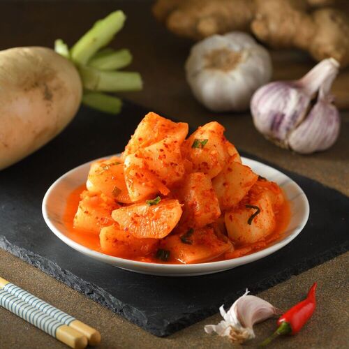 韓國蘿蔔泡菜400G  |產品介紹|發酵食品|韓國泡菜