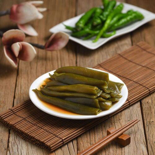 剝皮脆辣椒450G  |產品介紹|發酵食品|客家醬菜